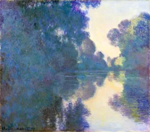 Morning On the Seine near Giverny by Claude Monet