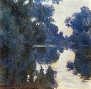 Morning On the Seine, 1896 by Claude Monet