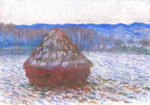 Stack of Wheat by Claude Monet