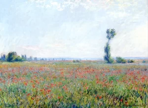 Poppy Field (Champ De Coquelicots) 1881 by Claude Monet Poppy Field (Champ De Coquelicots) 1881 by Claude Monet