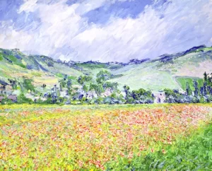 The Poppy Field near Giverny by Claude Monet The Poppy Field near Giverny by Claude Monet