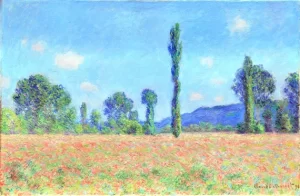 Poppy Field (Giverny) by Claude Monet Poppy Field (Giverny) by Claude Monet