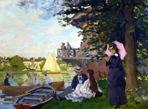 L'embarcadère by Claude Monet L'embarcadère by Claude Monet