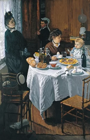The Luncheon by Claude Monet The Luncheon by Claude Monet