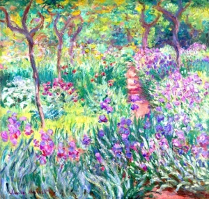 The Artist’s Garden In Giverny 1900 by Claude Monet The Artist’s Garden In Giverny 1900 by Claude Monet
