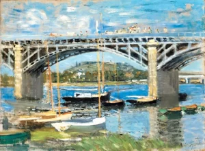 The Seine at Argenteuil 1874 by Claude Monet The Seine at Argenteuil 1874 by Claude Monet