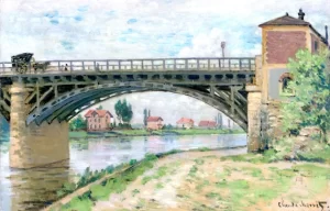 Le Pont D'Argenteuil by Claude Monet Le Pont D'Argenteuil by Claude Monet
