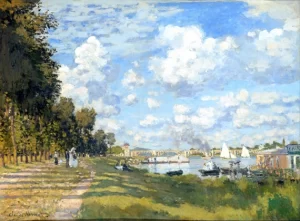 Bassin D’argenteuil by Claude Monet