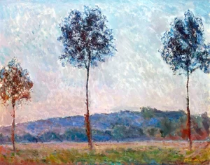 Trois Arbres à Giverny (Peupliers) by Claude Monet Trois Arbres à Giverny (Peupliers) by Claude Monet