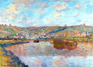 Fin D'après-Midi, Vétheuil by Claude Monet Fin D'après-Midi, Vétheuil by Claude Monet