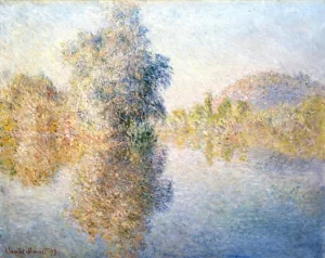 Early Morning On the Seine at Giverny by Claude Monet Early Morning On the Seine at Giverny by Claude Monet