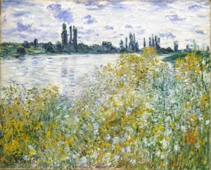 Isle of Flowers On the Seine near Vetheuil, 1880 by Claude Monet