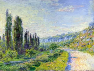 La Route De Vétheuil by Claude Monet La Route De Vétheuil by Claude Monet