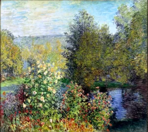 Corner of the Garden at Montgeron by Claude Monet Corner of the Garden at Montgeron by Claude Monet