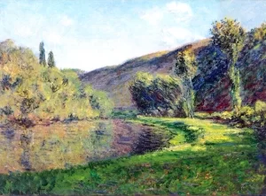 The Seine at Jeufosse, 1884 by Claude Monet