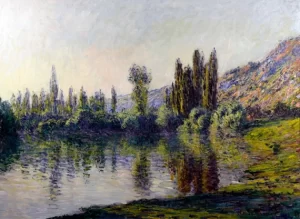La Seine à Vétheuil by Claude Monet