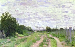 Lane In the Vineyards at Argenteuil, 1872 by Claude Monet Lane In the Vineyards at Argenteuil, 1872 by Claude Monet