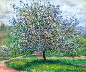 Le Pommier by Claude Monet Le Pommier by Claude Monet