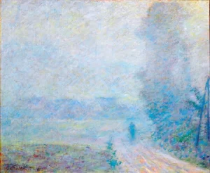 Chemin Dans Le Brouillard by Claude Monet Chemin Dans Le Brouillard by Claude Monet
