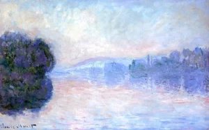 The Seine near Vernon, 1894 by Claude Monet The Seine near Vernon, 1894 by Claude Monet