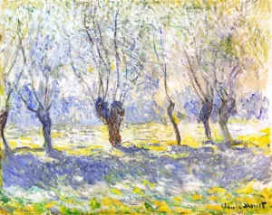 Willows, Giverny, 1886 by Claude Monet