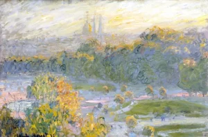 The Tuileries (Study) by Claude Monet