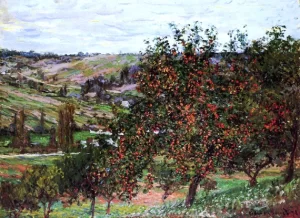 Apple Trees near Vetheuil 1878 by Claude Monet