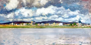Vue D'argenteuil by Claude Monet