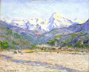 The Valley of the Nervia by Claude Monet