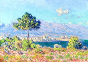 Antibes, Vue Du Plateau Notre-Dame by Claude Monet Antibes, Vue Du Plateau Notre-Dame by Claude Monet
