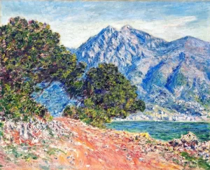 Cap Martin, 1884 by Claude Monet Cap Martin, 1884 by Claude Monet