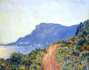 La Corniche near Monaco by Claude Monet La Corniche near Monaco by Claude Monet