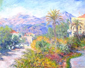 Strada Romana à Bordighera by Claude Monet Strada Romana à Bordighera by Claude Monet