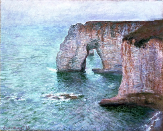 The Manneport Seen From the East, 1885 by Claude Monet