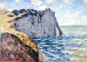 The Manneport, 1882 by Claude Monet The Manneport, 1882 by Claude Monet