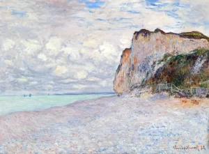 Cliffs near Dieppe, 1882 by Claude Monet Cliffs near Dieppe, 1882 by Claude Monet