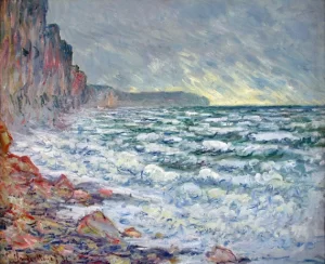 Fecamp, By the Sea, 1881 by Claude Monet Fecamp, By the Sea, 1881 by Claude Monet