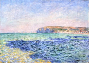 Shadows On the Sea. the Cliffs at Pourville by Claude Monet Shadows On the Sea. the Cliffs at Pourville by Claude Monet