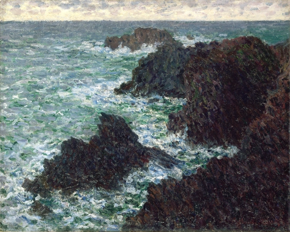 Cote Sauvage, 1896 by Claude Monet