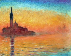 Twilight, Venice 1908 by Claude Monet Twilight, Venice 1908 by Claude Monet