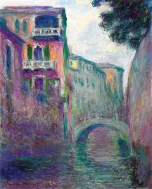 Le Rio De La Salute by Claude Monet