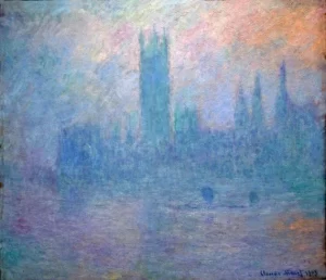 Houses of Parliament In the Mist, 1903 by Claude Monet