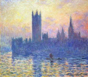 Houses of Parliament In Winter, 1903 by Claude Monet