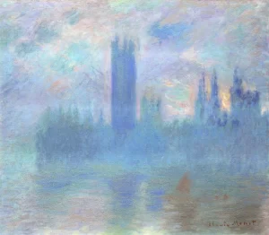 Houses of Parliament, London 1900 by Claude Monet