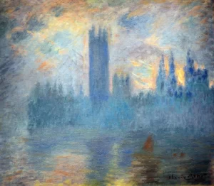Houses of Parliament, Westminster, 1900-01 by Claude Monet