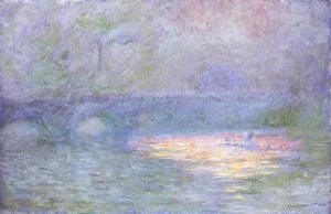 Waterloo Bridge by Claude Monet