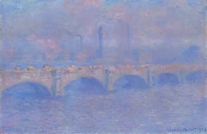 Waterloo Bridge, Sunlight Effect 1903 by Claude Monet