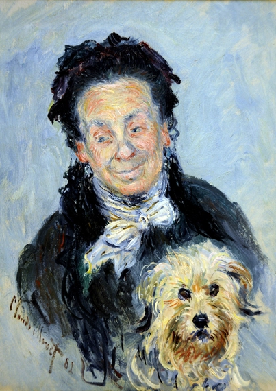 Le Mere Paul (Eugenie Graff, Madame Paul Graff), 1882 by Claude Monet, oil painting reproduction on canvas Le Mere Paul (Eugenie Graff, Madame Paul Graff), 1882 by Claude Monet