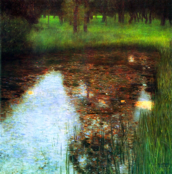 The Swamp by Gustav Klimt