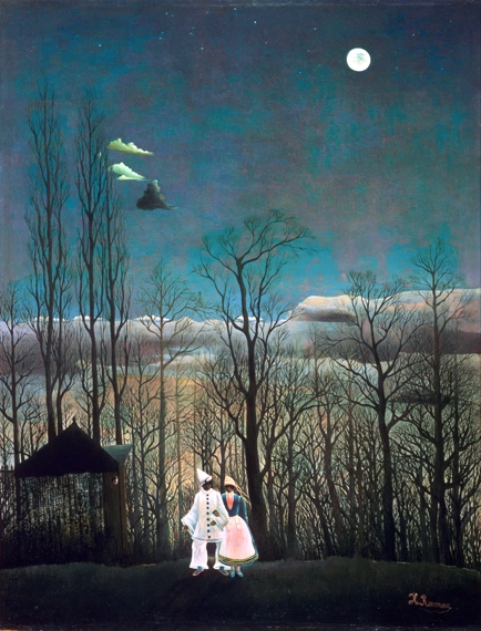 A Carnival Evening by Henri Rousseau, oil painting reproduction on canvas A Carnival Evening by Henri Rousseau